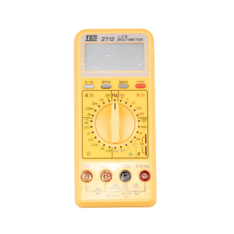 TES-2712 TES 2712 Handheld Digital Multimeter LCR Tester Capacitance, Inductance and Resistance Tester