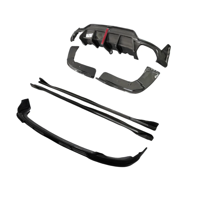

Used for the 20-21 BMW New 3 Series G20 Carbon Fiber Body Kit Front Lip Side Skirt Diffuser Body Kit