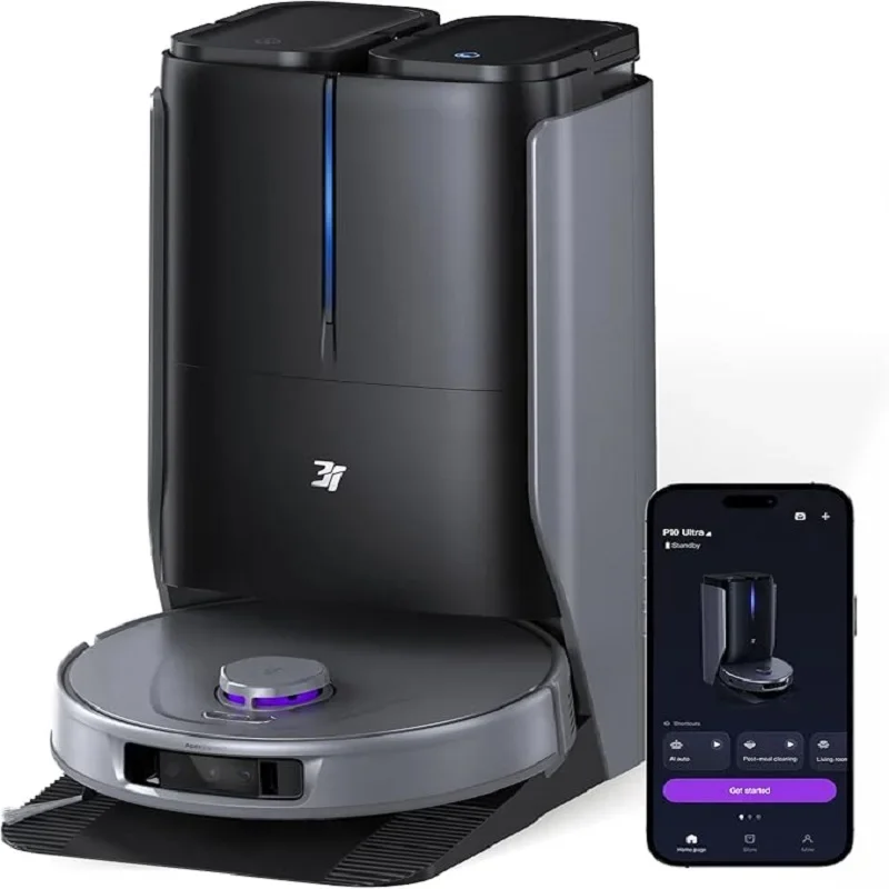 

Совершенно новый комбинированный робот-пылесос и швабра 3i P10 Ultra — выдвижная подушечка для мытья полов по краям и углу, глубокая уборка всасывания 18000 Па, Au