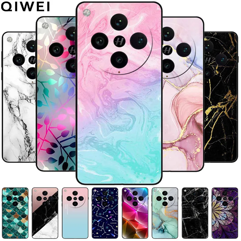 For OPPO Find X8 / X8Pro Case Soft TPU Marble Printed Silicon Back Cover for OPPO FindX8 Pro OPhone Shell X 8 FindX8 5G 2024 New