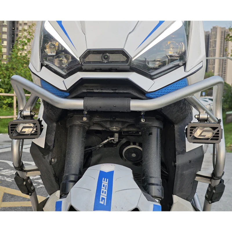 Motorcycle LED Fog Light Protector FOR ZONTES 368G 368 G 368-G 368g  front fog lamp Protector Spotlight Cover