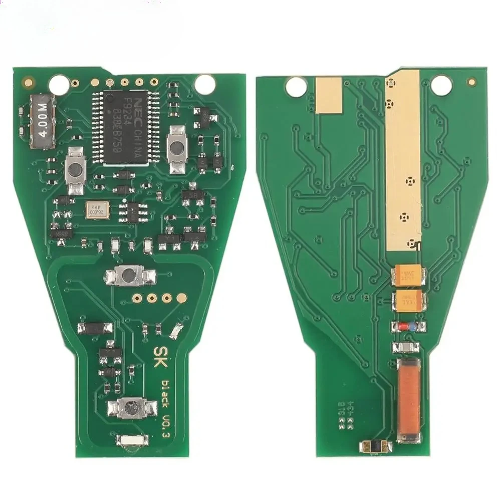 315/433 ميجا هرتز 2/3 أزرار NEC مفتاح بعيد فوب لمرسيدس بنز B C E ML S CLK CL 3B 3BT مفتاح تحكم كامل 1996-2006