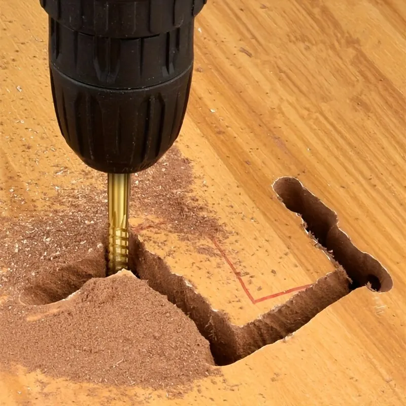 HSS مثقاب الخشب اليد الحفر الكهربائية مثقاب مسننة تويست الحفر مجلس خشبي توسيع والحز أداة مجموعة