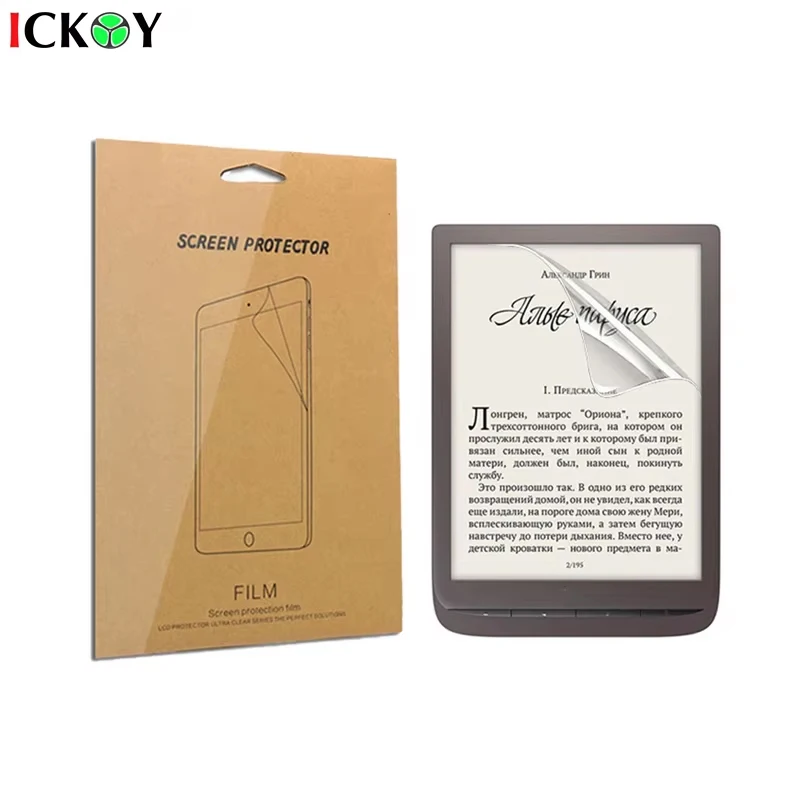 3pcs Matte/Clear Screen Protector Shield Film for PocketBook 740 InkPad 3 Protective Anti-Scrach Cover Film e-Reader Accessories