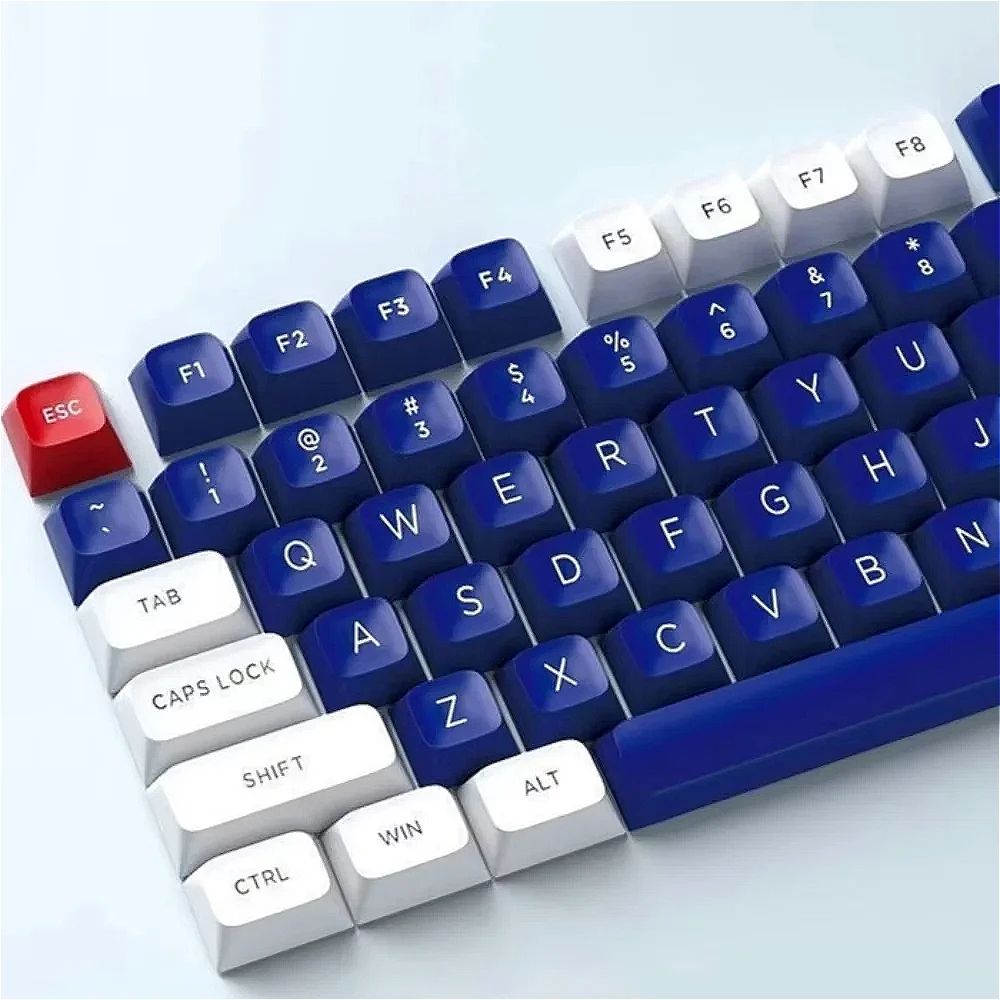 PBT material 148-key ASA orange-blue, keycaps, ball caps, keycaps for mechanical keyboards