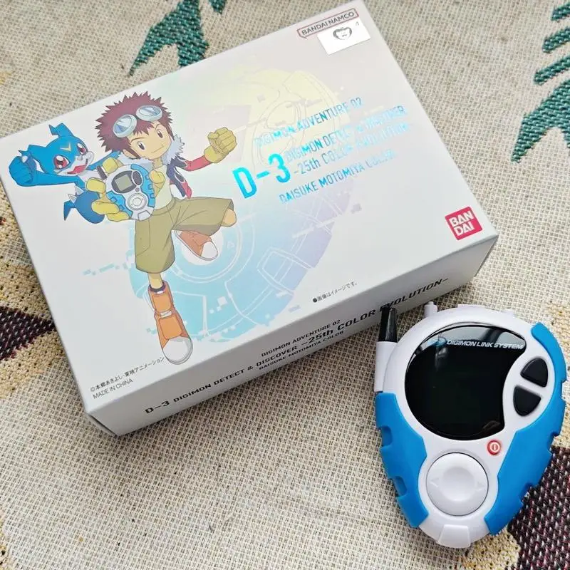 Bandai Digimon D3 Color Screen Digivice 25th Anniversary Motomiya Daisuke Ichijouji Ken Digimon Adventure 02 Collectible Toy