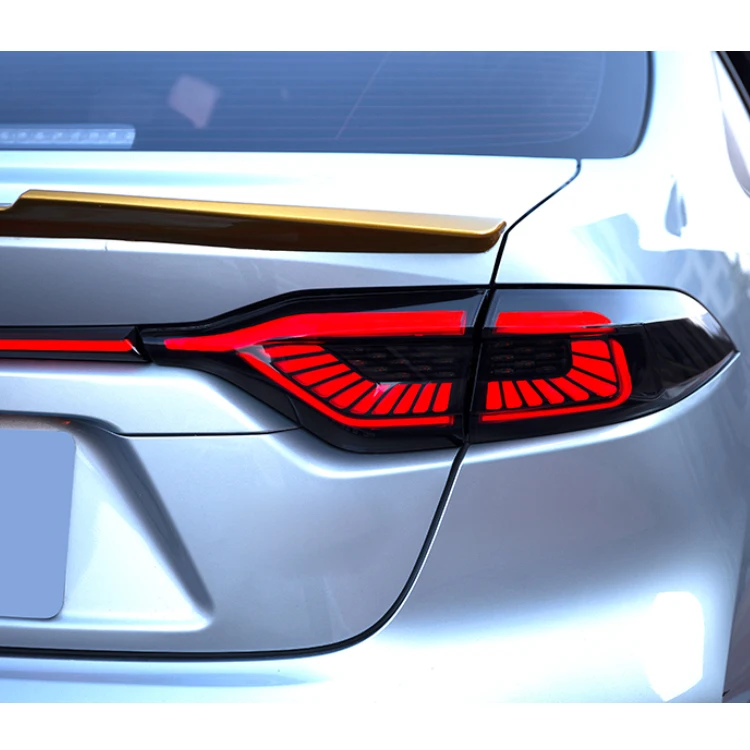 

Modified For Toyota Corolla Levin 2019 - 2020 Backlight led tail lights Car Brake Reverse Working Rear Lamp Accessory