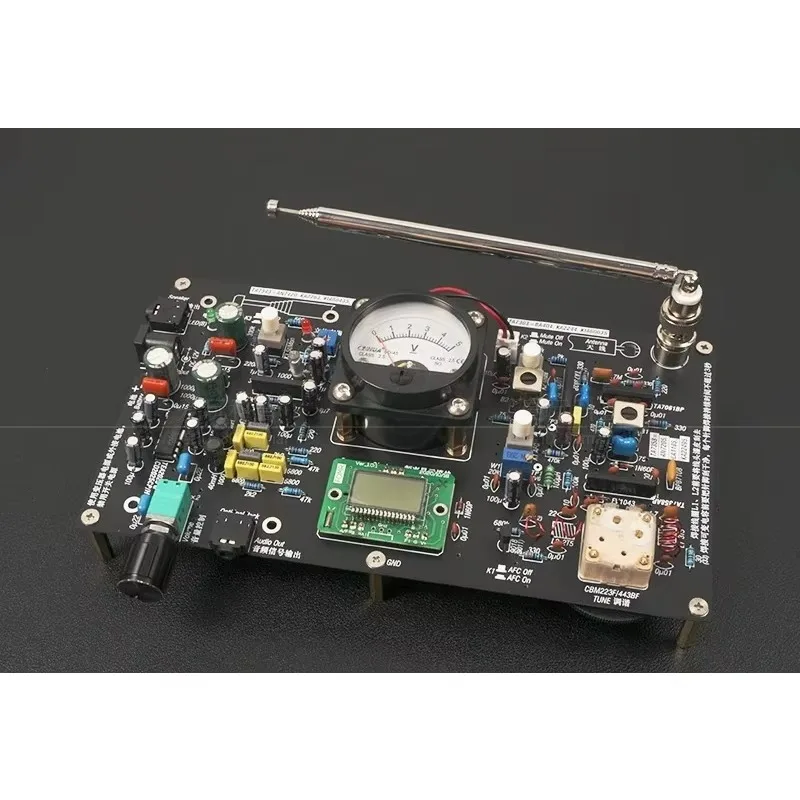 FM7303 Fm Stereo Radio Assembly Kit Integrated Discrete Parts For Diy Electronic Production Soldering Training Project