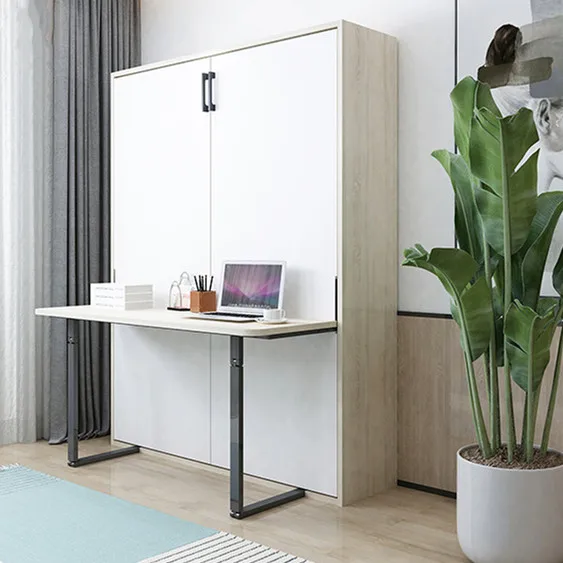 Wall bed, invisible , wall folding , Murphy bed, rollover desk type, all-in-one hidden bed, hardware accesso