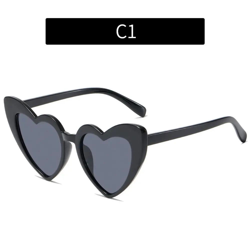 

Women's Accessories Love Heart Sunglasses Women Eyewear Vintage Sunglasses UV400 Protection Heart-Shaped Sunglasses