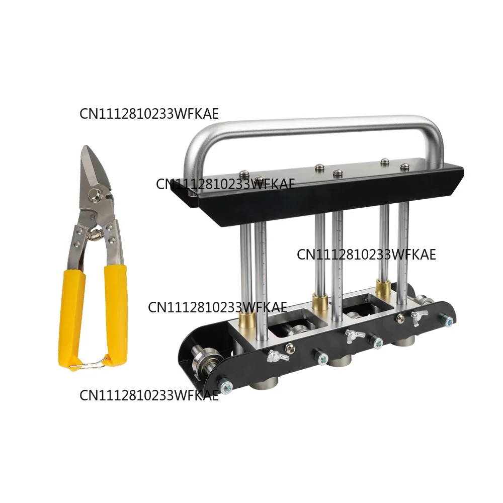Folding Machine, Drip Hedge Tool Rolling Tool Edge Roller Metal Roof Tool with Scissors