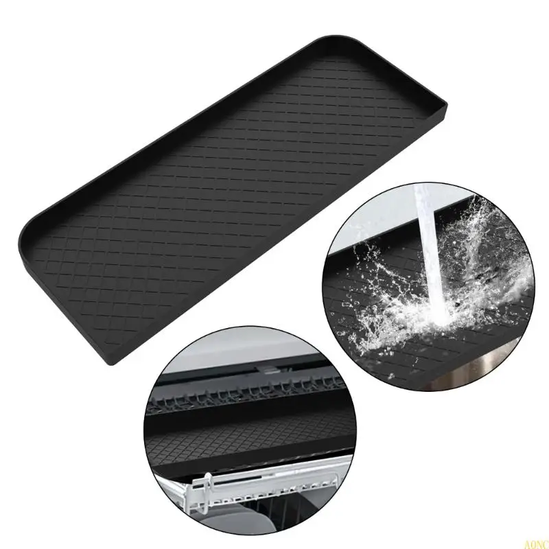 A0NC 열 방지 실리콘 조미료 8.5L-10L 에어 프라이드 머신 다목적 부엌 도우미 재사용 스토리지 랙