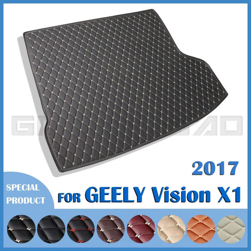 

Коврик в багажник автомобиля для GEELY Vision X1 SUV 2017, автомобильные аксессуары на заказ, украшение интерьера автомобиля