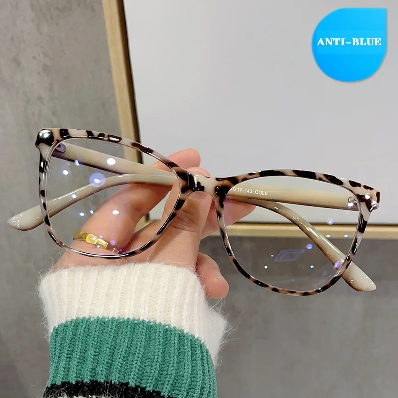 Blue Light Blocking Glasses Fashion Cat Eye Fake Eyelasses Anti Uv Ray Computer Gaming For Women  Play Games And Read Books