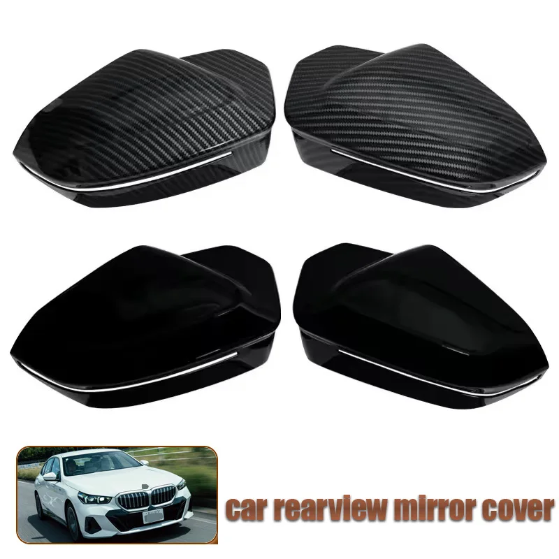 

For 23-24 BMW 5 Series G60G68 reverse mirror shell, rearview mirror cover, and car exterior decoration pasting