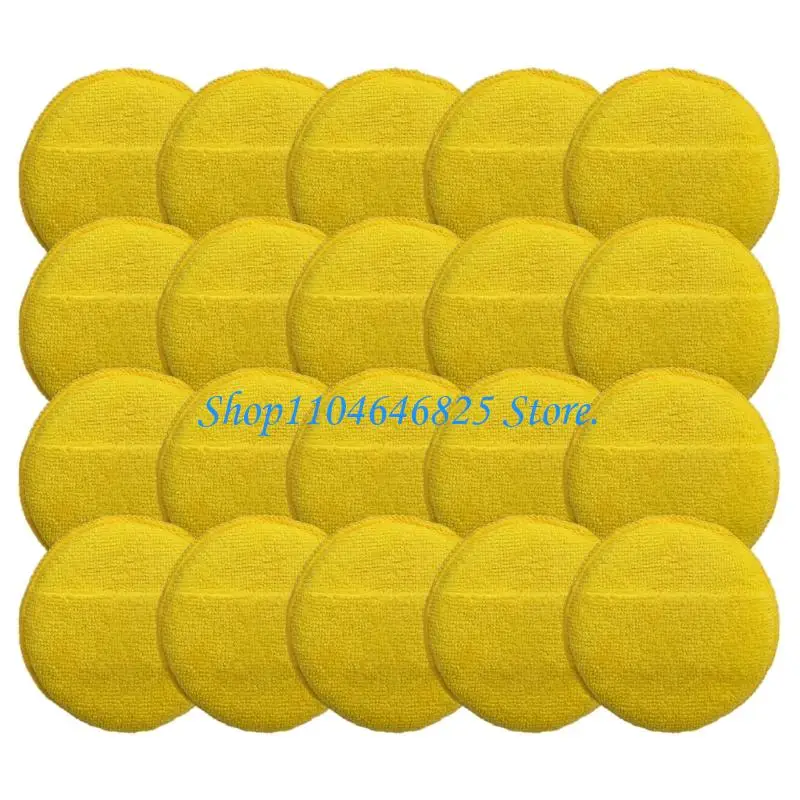 Efficient 16cm Diameter Wax Sponge Pad Reduces Application Time By 50%
