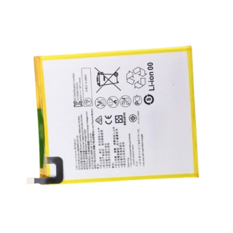 HB2899C0ECW Tablet Battery 3.82V 4980mAh 19.0Wh for Huawei MediaPad T5 10 AGS2-L09 AGS2-L03 AGS2-W19 AGS2-W09 BTV-W09