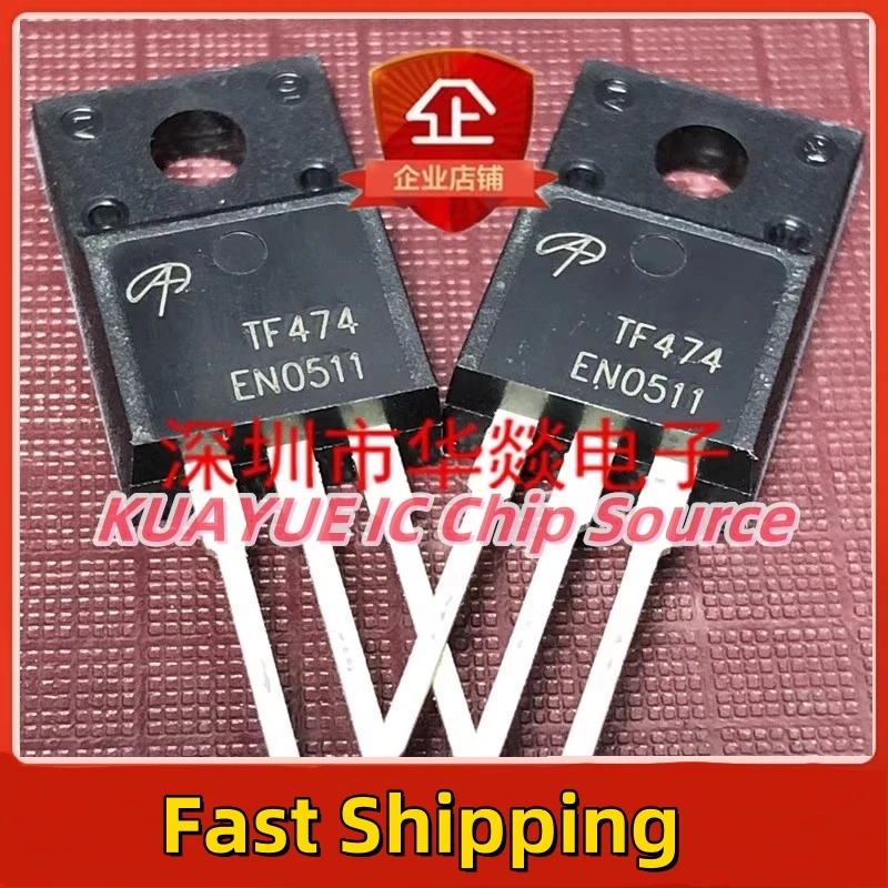 10PCS-30PCS  TF474  AOTF474  TO-220F  75V  47A   Fast Shipping Quality Guarantee