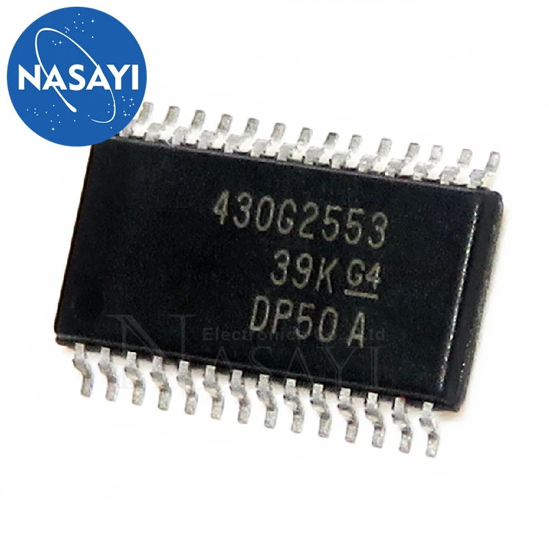 MSP430G2553IPW28R, MSP430G2553IPW28, 430G2553 TSSOP-28, 10pcs