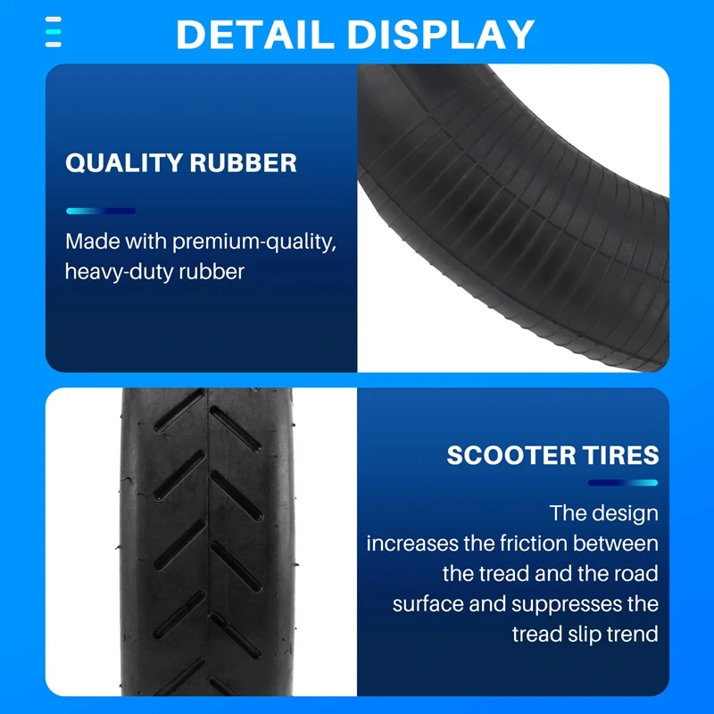 AU05 -Mini Electric Scooter Thickened 81/2X2 50/75-6.1 Tire Inner Tube 8 1/2X2(50/75-6.1) Tyre