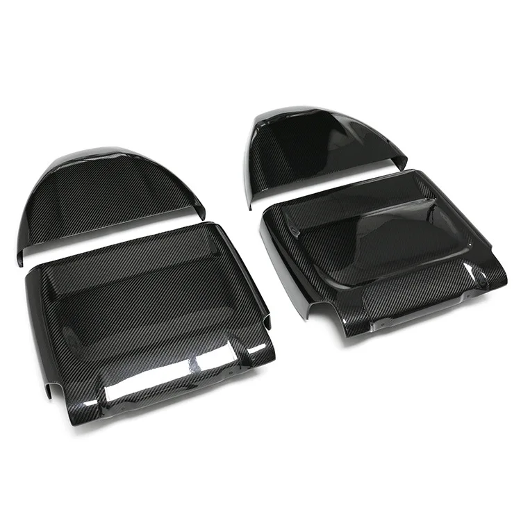 Suitable for F90 M5 F95 X5M X6M F96 true carbon fiber interior parts, dry carbon fiber seat back cover patch