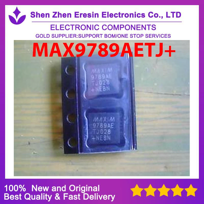 

Бесплатная доставка, 10 шт./лот MAX9789AETJ + QFN, новый и оригинальный