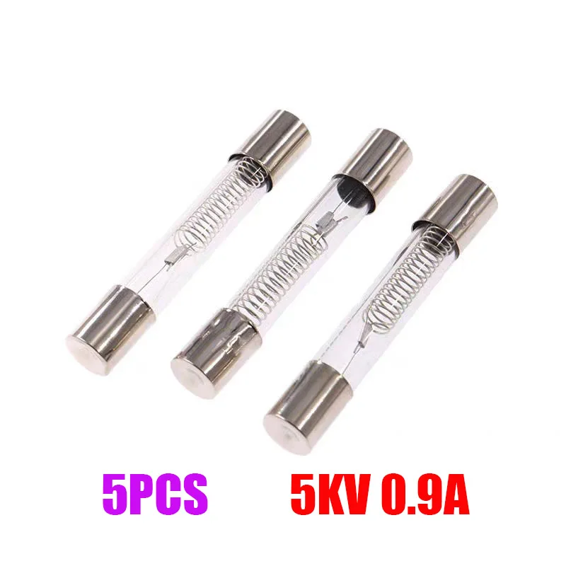 5PCS 5KV 0.9A 900MA Microwave Oven High Voltage Fuse  Special Microwave Oven Fuse 6*40mm