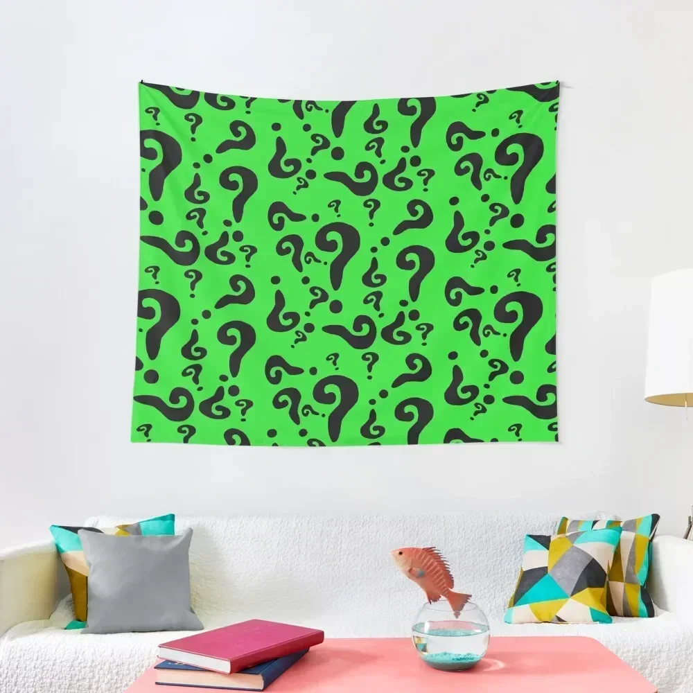 The Riddler Tapestry Bedroom Decoration Aesthetic Home Decor Christmas Decoration Tapestry