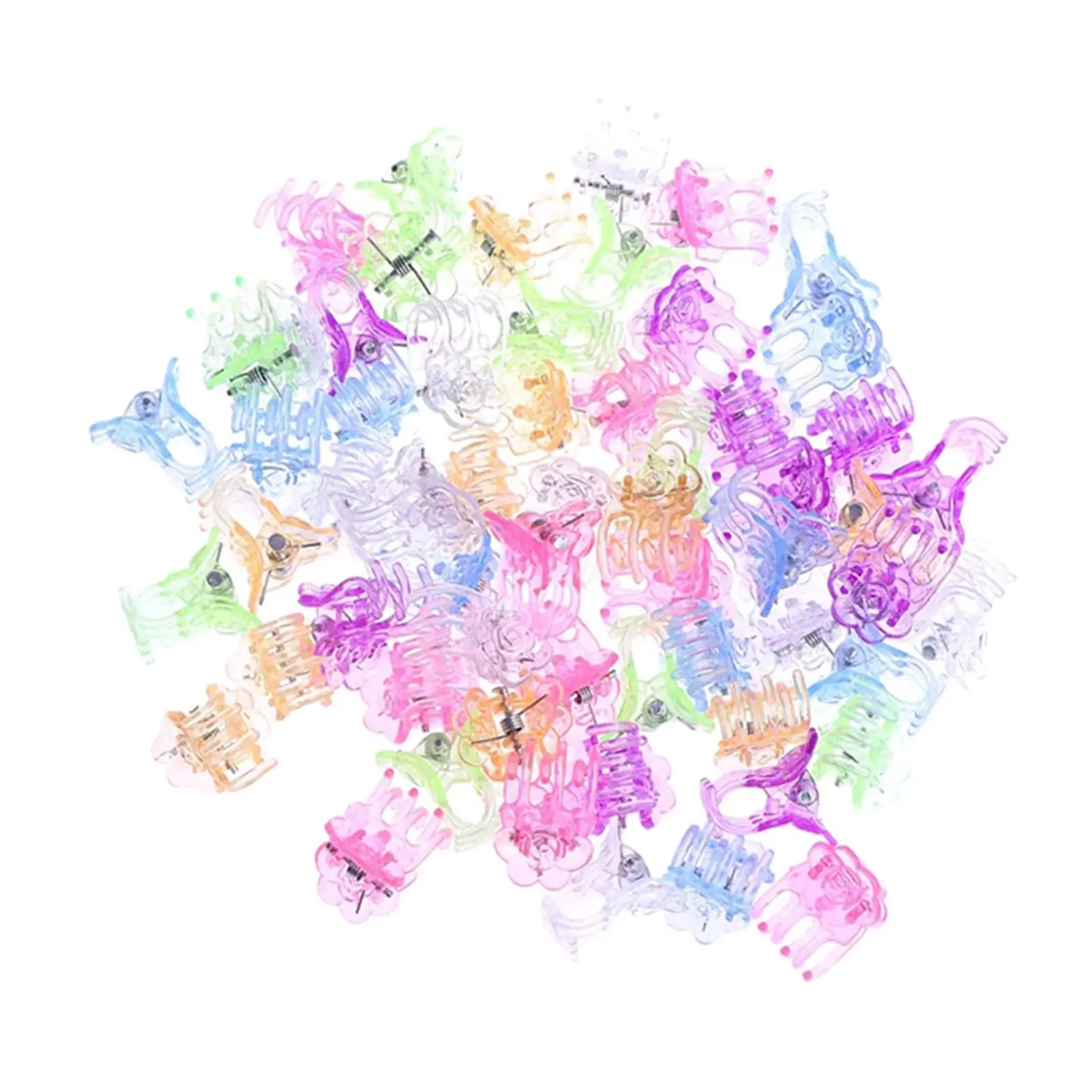 60 個の植物クリップ植物サポートクリップ花つる幹クリップ