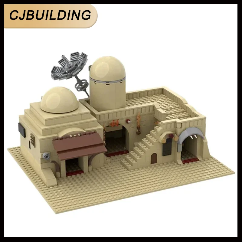 

636 шт. MOC космический фильм пустынь татуировка двойной набор строительных блоков DIY строительные кирпичные игрушки для коллекционера