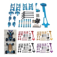 Metal Upgrade Swing Arm Steering Cup Steering Group Modified Kit For WLtoys 1/12 124017 124016 124018 124019 RC Car Parts