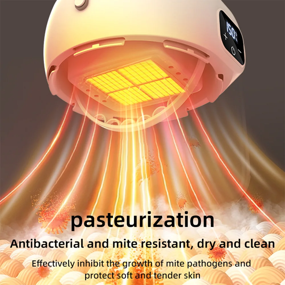 

Портативная сушилка для одежды, сушилка для одежды для путешествий, квартиры, автофургона, общежития, компактный складной светодиодный дисплей, электрическая сушильная машина с сенсорным управлением