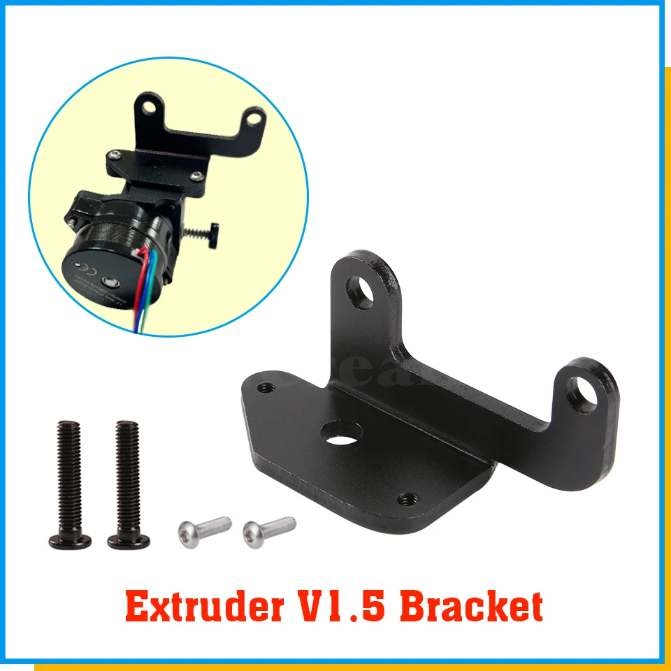 

Extruder Mounting Bracket For Extruder V1.5 / CR-10 / Ender-3 Metal Extruder Aluminium Alloy Bracket 3D Printer parts