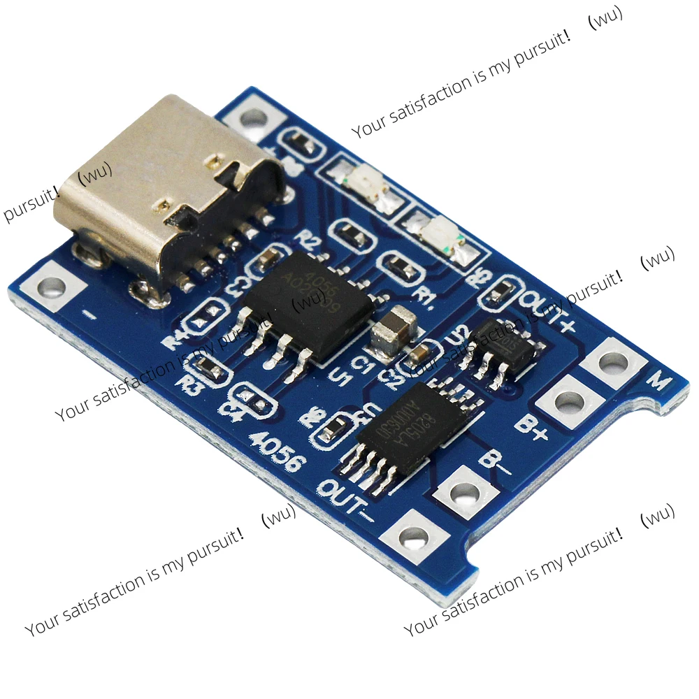 Applicable TP4056 5V 1A Type-c USB 18650 lithium battery charging board with protection dual function 1A lithium ion