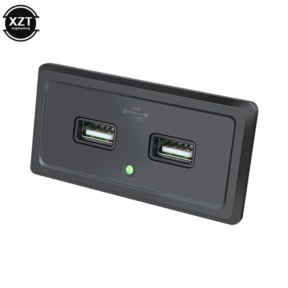 DC5V/3.1A kocsi Viadal USB ports töltő socken töltés kiegészítők számára 12V -24V Lakóautó motorhome kemping Cirkuszkocsi Busz Tengerészgyalogos