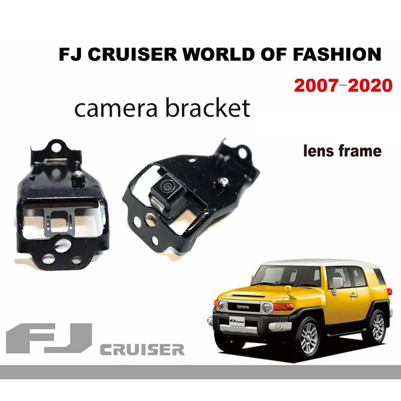 Chrome-molybdenum steel For Toyota FJ Cruiser Tire Center Hole Camera Bracket Upgrade High Configuration Modification Accessorie