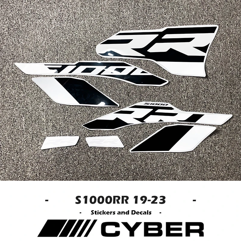 

Motorcycle Full Car Stickers for BMW S1000RR RR 2019-2023 Red Car Version New Fairing Shell Sticker Decal