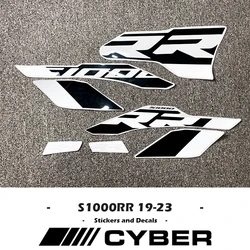 Motorcycle Full Car Stickers for BMW S1000RR RR 2019-2023 Red Car Version New Fairing Shell Sticker Decal