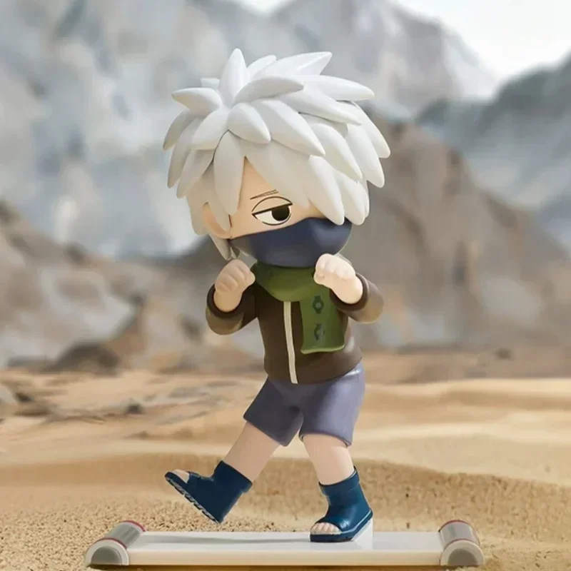 

POP MART Naruto Shippuden Childhood Series Genuine Blind Box Mystery Toy Anime Collectible Figurine Desktop Decor Home Ornament