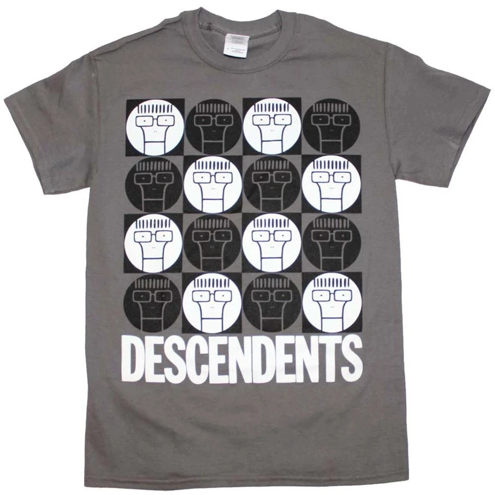 

Descendents Mens Designer T Shirts Cotton Short Sleeve Tee Printing Man Tshirt Short Sleeve Tee Shirts New TEE