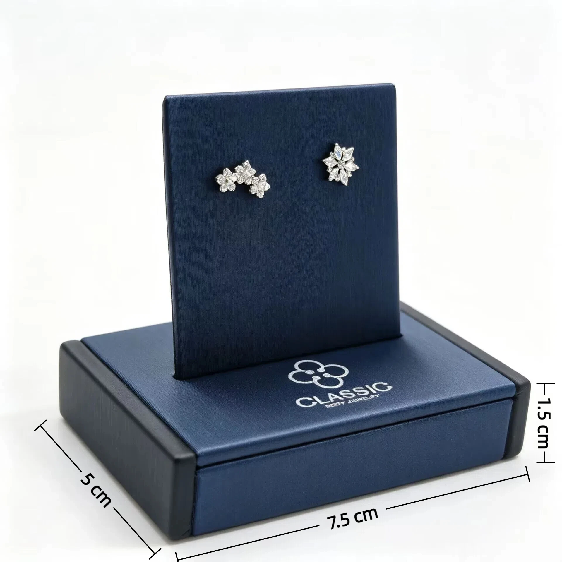 Faux leather Display Stand for 16G 14G Body Piercing Jewelry Display Holder Belly Nipple Body jewelry Organize