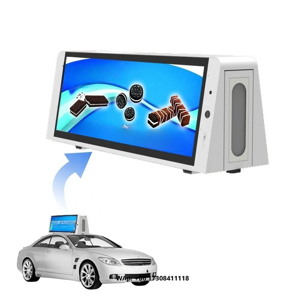 Yaham Car Digital Signage and Touch Android Headrest Ad Player Shopping cart Screen Light Emitting Diode Box Display