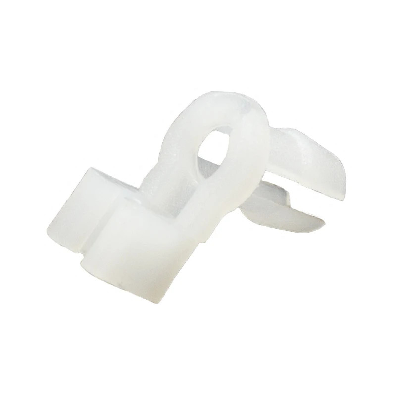 30 PCS Auto Plastic Door Lock Rod Clip Fixeding Side Fastener Clips White Car Fitting