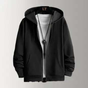 2025 Winter Windproof Hoodie - Men's Sherpa Lined Sweatshirt Thermal Zip Up Outerwear Streetwear S-5XL 5