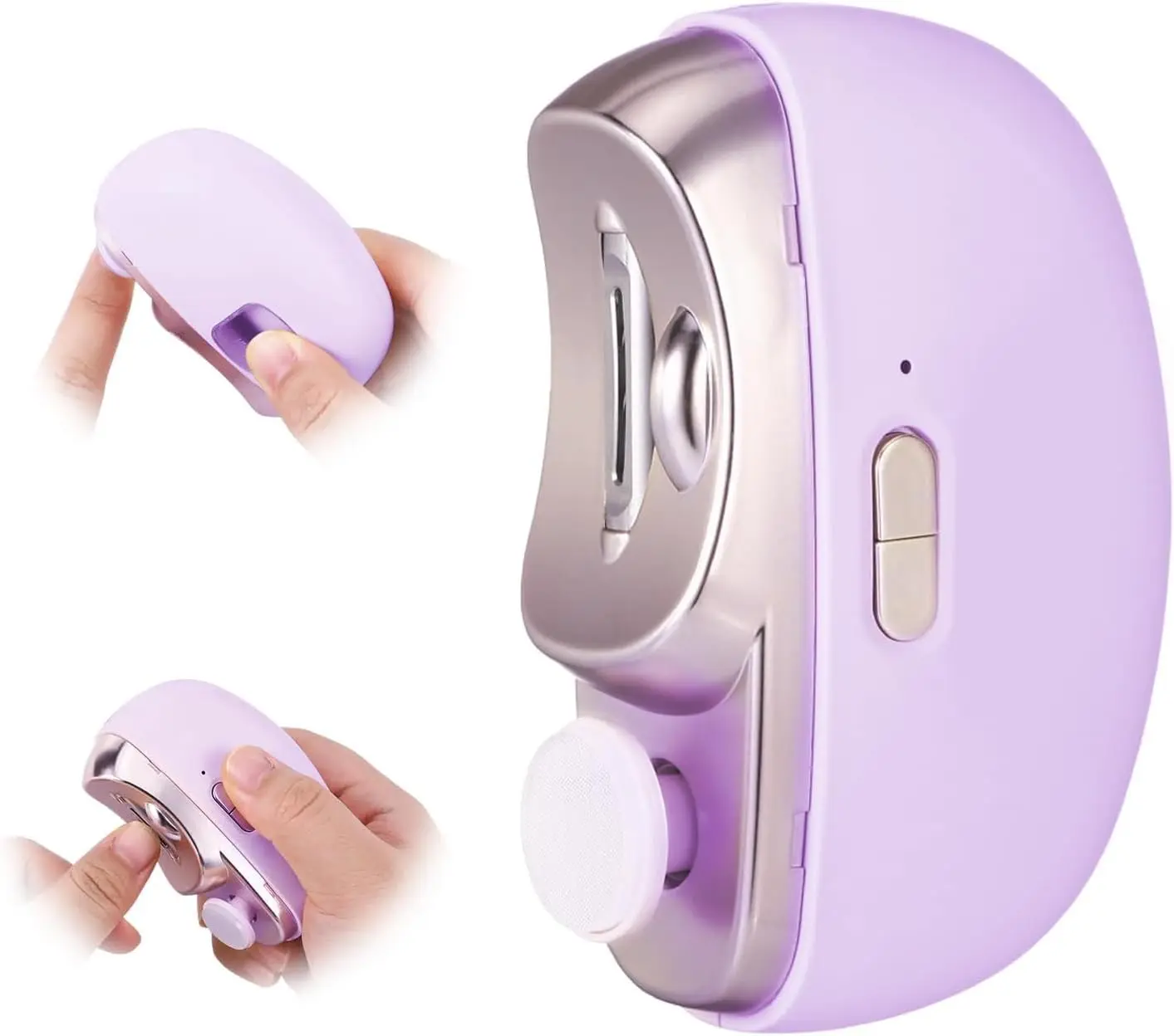 Picture 4: 3 in 1 automatic electric nail trimmer (with grinding function two-speed speed regulation suitable for the elderly children