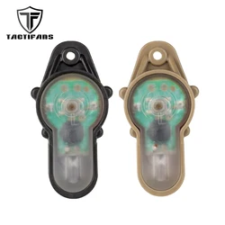 Tactical Strobe Helmet Light Mini Signal Safety Hook And Loop Sling Hanging Survival Strobe Light Hiking Airsoft Hunting Gear
