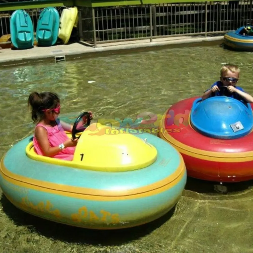 Children Party Favorite Toy Adult Kids Water Electric Commercial Portable Inflatable Bumper Boat with Battery Boat Swimming Pool