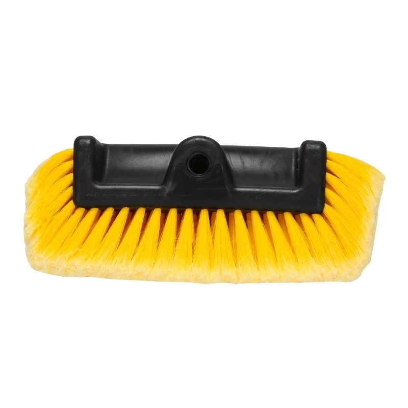 Car Wash Brush Head for Detailing Washing Vehicles, Boats, RVs, ATVs, or Off-Road Autos, Super Soft Bristles for Scratch Resista