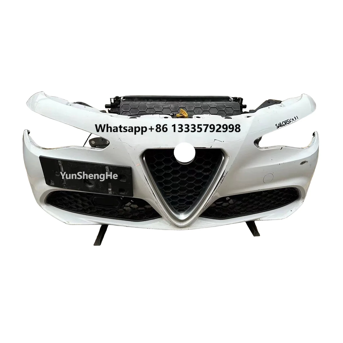 

High Quality Front End Module Suitable for Alfa Romeo Giulia Original Front Bumper Grille Radiator Water Tank