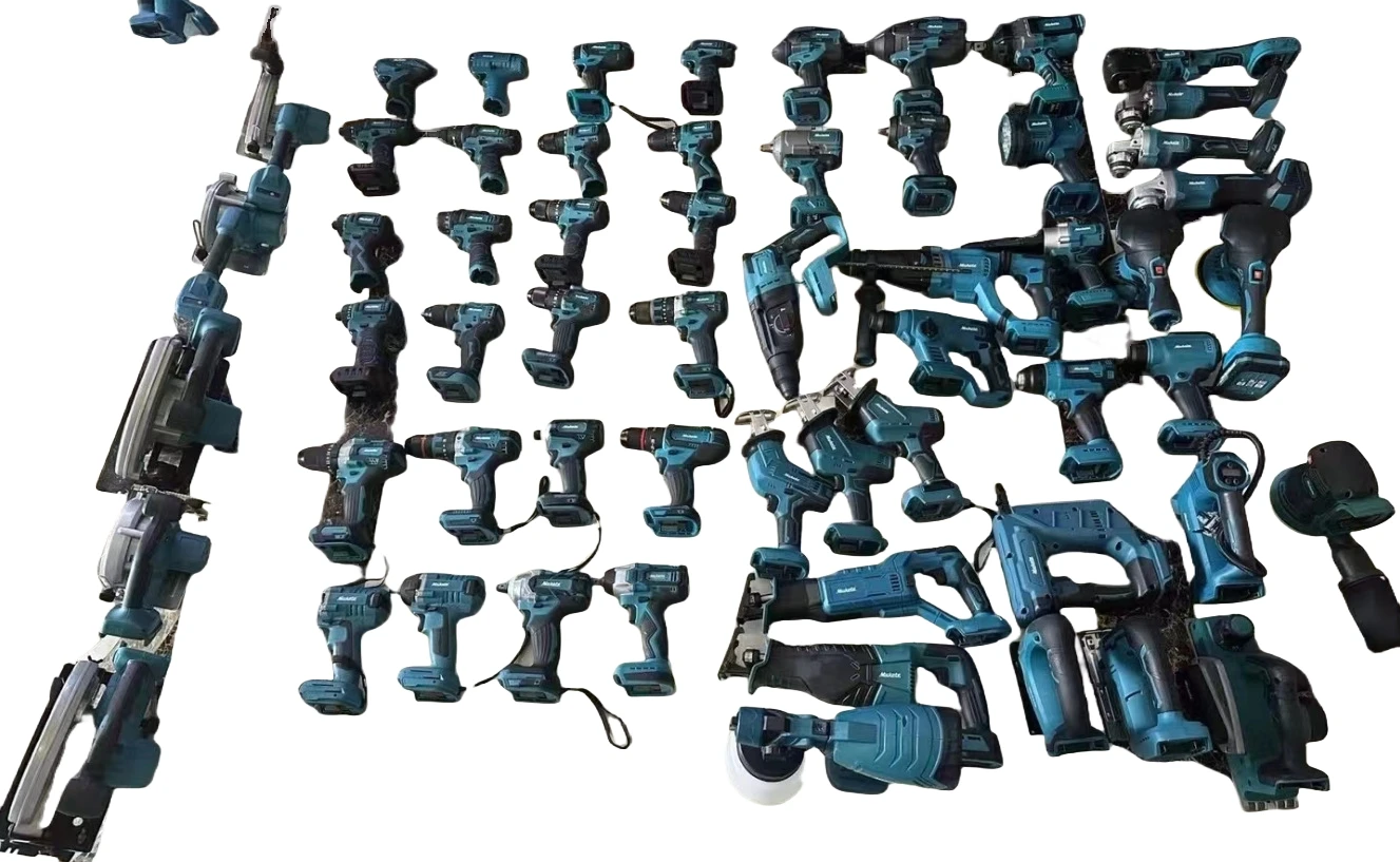 OEM настраиваемый набор из четырех предметов, полный беспроводной электроинструмент «сделай сам», включая аксессуары для дрели с литиевой батареей